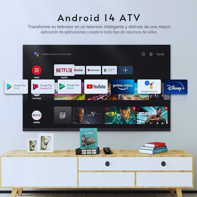 TV BOX SC-301 ANDROID