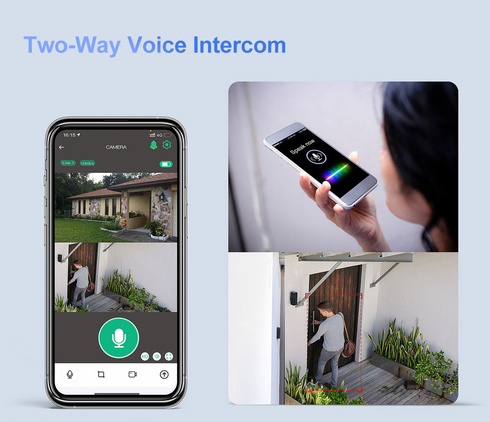 Caméra Solaire 4G PTZ LS VISION 8MP-4K